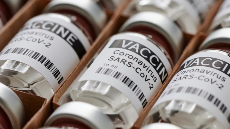 Vials of the Covid-19 vaccine