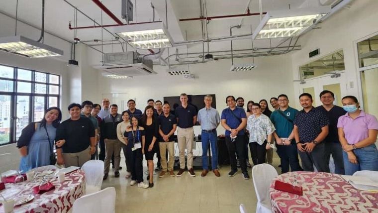 The Hipcare team in the Philippines