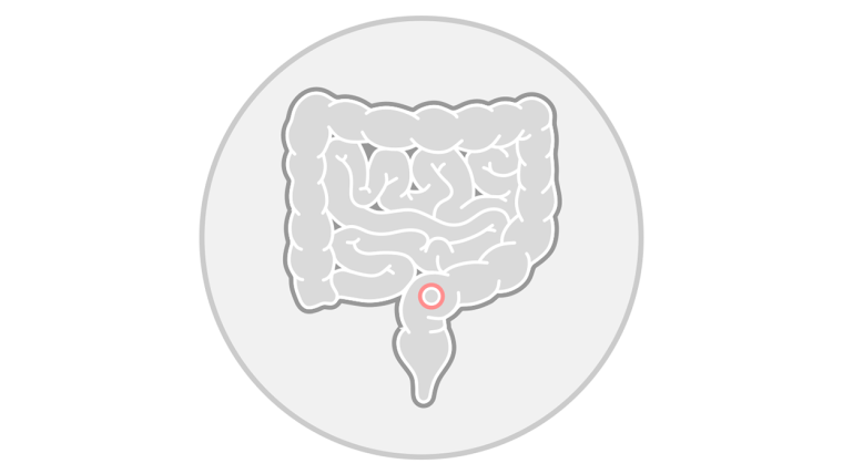 Colorectal cancer icon